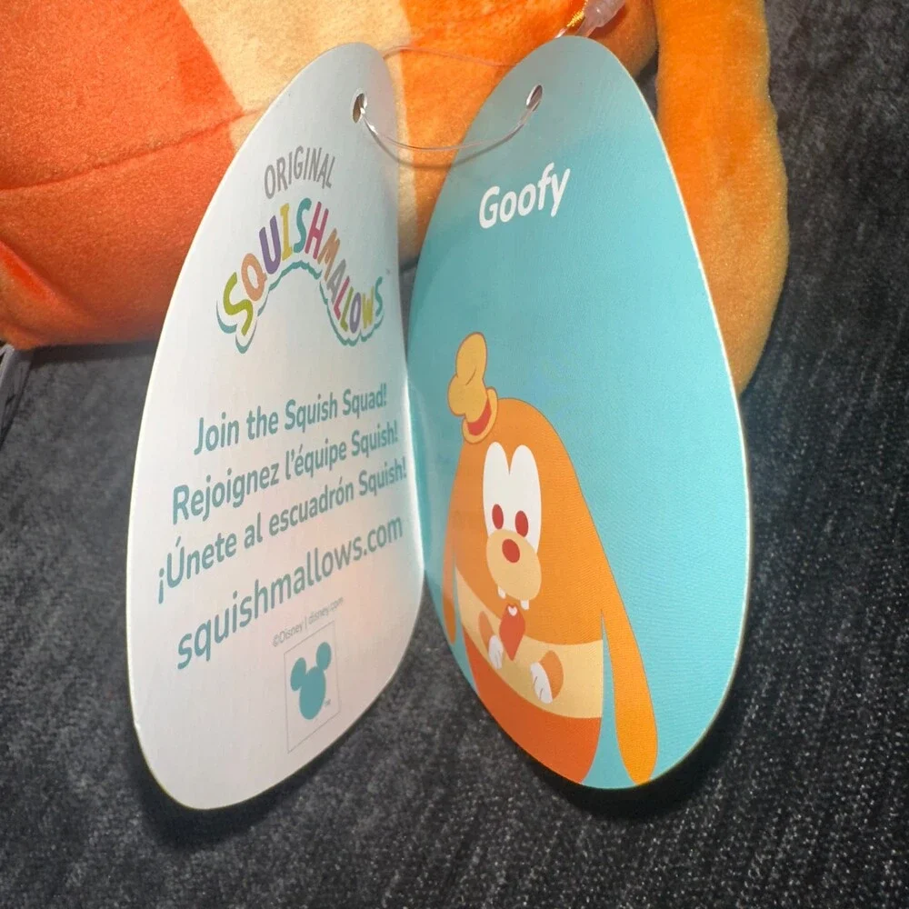 Disney Squishmallows Goofy Plush Soft Stuffed Toy 3+ New with Tags